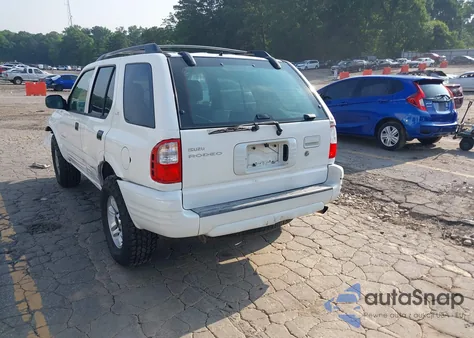 2002 Isuzu Rodeo Ls 3.2L V6/Lse 3.2L V6/S 3.2L V6 из США, поврежденный, VIN 4S2CK58W524321108